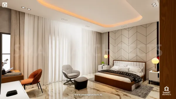 Bedroom design by Smart Architects
