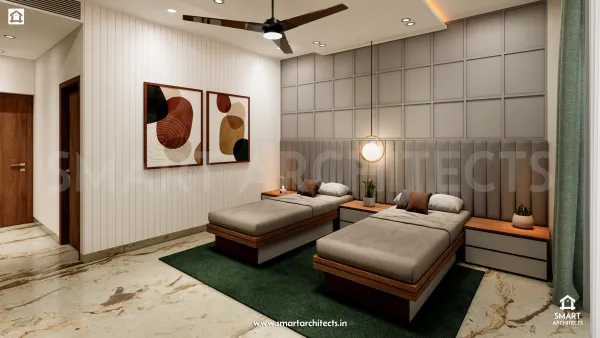 Bedroom design by Smart Architects