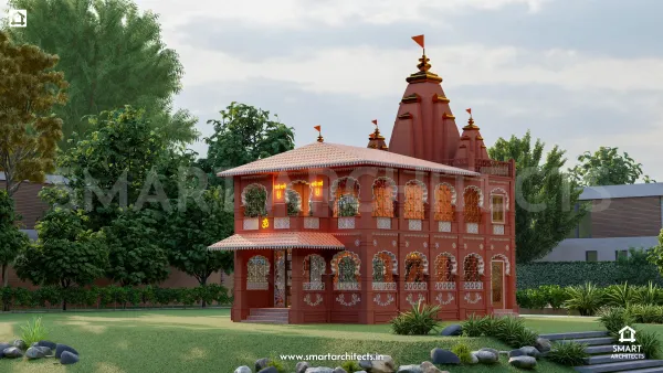 Temple design by Smart Architects